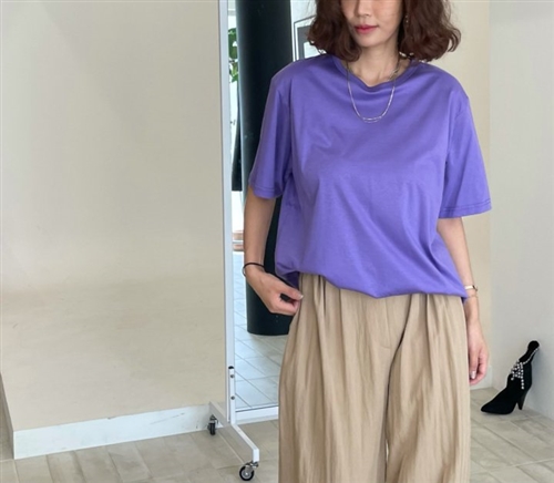 Violet Silky T (will ship within 1~2 weeks)