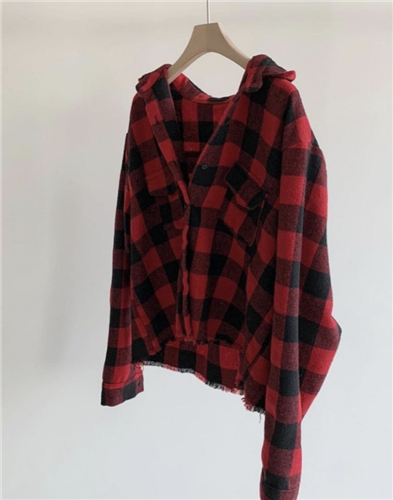 Red Check Shirt (will ship within 1~2 weeks)