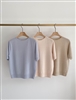 Wool Cashmere Knit (Pink/Sky/Beige)  (will ship within 1~2 weeks)