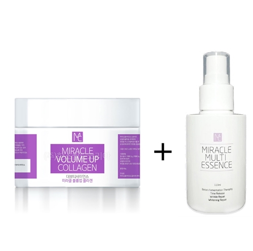 Miracle Volume Up Collagen 100% Powder (Face & Hair) (40ml) + Miracle Multi Essence Mist