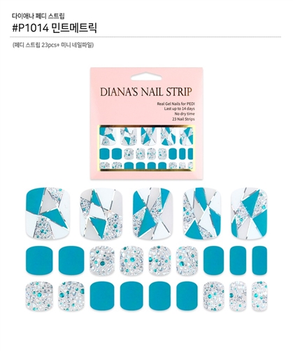 [Diana's Nail Strip] Pedi Sticker 1014