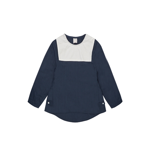 Navy Sailer Blouse (3T/6T/8T)