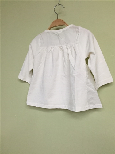 (Pre-Order) Ivory Back Shirring Top (S/M/L) (will ship within 1~2 weeks)