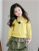 CanCan Dress- Mustard (Size; 9 (Age5~6) )