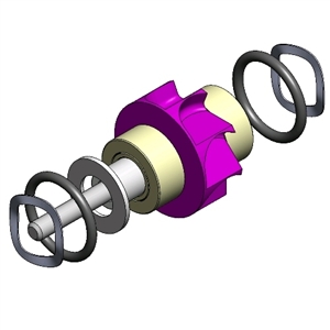 ADEC|W&H Synea TA-98 Push Button XTend Ceramic EZ Install Turbine