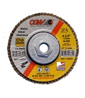 4.5" X 5/8"-11 FLAP DISC - 36 GRIT - TYPE T29