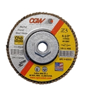 4.5" X 5/8"-11 FLAP DISC - 40 GRIT