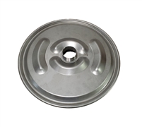 IBC COVER LID WITH 3" MALE NPT NIPPLE IN CENTER - SS