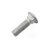 1/2-13 X 14 Carriage Bolt Low Carbon Steel Hot Dip Galvanized 6" PT Under Sized Body [25 PER BOX]