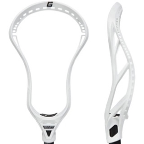 Gait icon unstrung lacrosse head available in white, black, or bone
