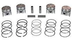 Street Hyper Piston Set (w/Hastings or Total Seal Rings) - 20R (75-80) +.040"