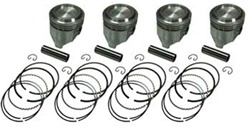 Street Piston Set With Rings 22R/RE 1981-1984 +.030"