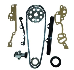 22R/RE Single Row Timing Chain Kit w/Plastic Guides 1983-1984 Only