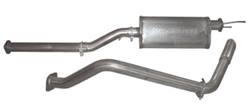 Pro Flow Cat Back Exhaust System - 2TR Tacoma 2005-2015