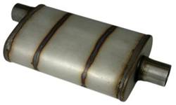 2 1/4" Pro Flow 3 Chamber Muffler (14") - Satin