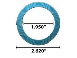 Round Collector Exhaust Gasket Used For 2-Bolt x 2" Flange