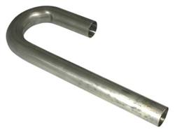 J-Bend 1 5/8" - 409 Stainless Steel (.065 Wall)