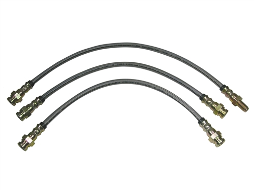 Stainless Brake Lines - 95-04 Tacoma(5 Lug)(Stock)