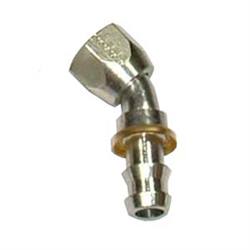 AN Fitting - 1/2" Pushlock To -8(45 Degree Swivel)