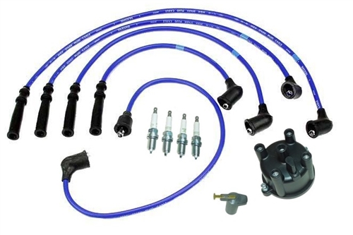 Street Tune-up Kit With NGK Plug Wires 222R/RE (80-92)