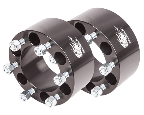 Wheel Spacers(Pair) - 6 Lug x 3"Wide (6 on 5.5")