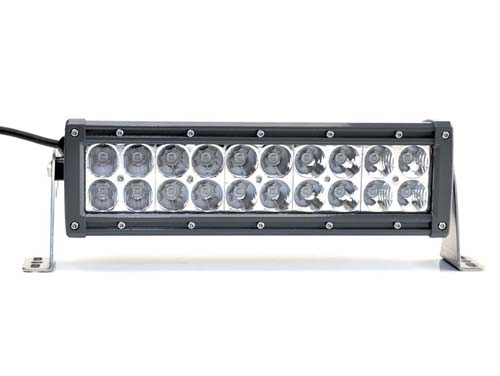 LIGHTFORCE 10" Single Row LED Light Bar (Flood)