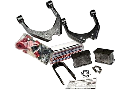 DJM Complete Lowering Kit 3" Front & 3" Rear For 1995.5-2004 Tacoma (Steel Rear Blocks)