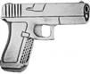 VIEW .40 Caliber Pistol Lapel Pin