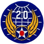 VIEW 20th AF Patch