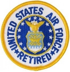 VIEW USAF Retired Patch