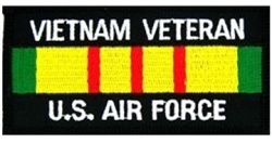 VIEW USAF Vietnam Veteran Patch