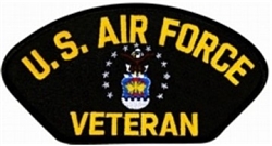 VIEW US Air Force Veteran Patch