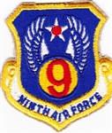 VIEW 9th Air Force Patch