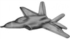 VIEW F-22 Raptor Lapel Pin