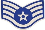 VIEW USAF Staff Sergeant E5 Rank Pin