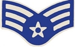 VIEW USAF Senior Airman E4 Rank Pin