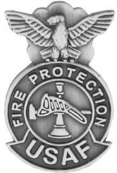 VIEW AF Fire Protection Lapel Pin