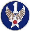 VIEW 1st AF Lapel Pin