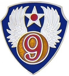 VIEW 9th AF Lapel Pin