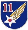 VIEW 11th AF Lapel Pin