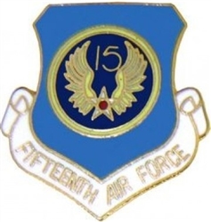 VIEW 15th AF Lapel Pin