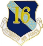 VIEW 16th AF Lapel Pin