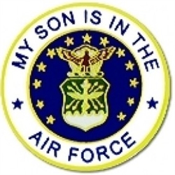 VIEW Son In Air Force Lapel Pin