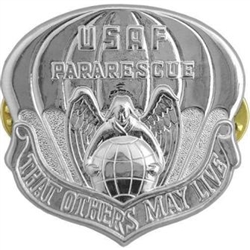 VIEW AF Pararescue Badge