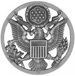 VIEW AF Service Cap Badge