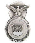 VIEW AF Security Police Badge