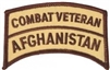 VIEW Combat Veteran Afghanistan Patch