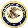 VIEW Department of Justice Lapel Pin