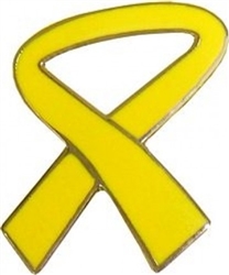 VIEW Yellow Ribbon Lapel Pin