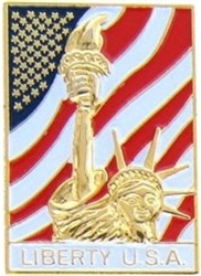VIEW Liberty USA Lapel Pin